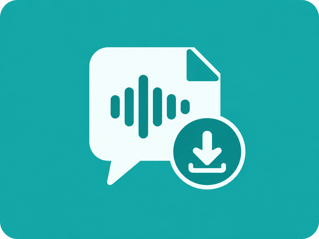 Clean speech file downloading