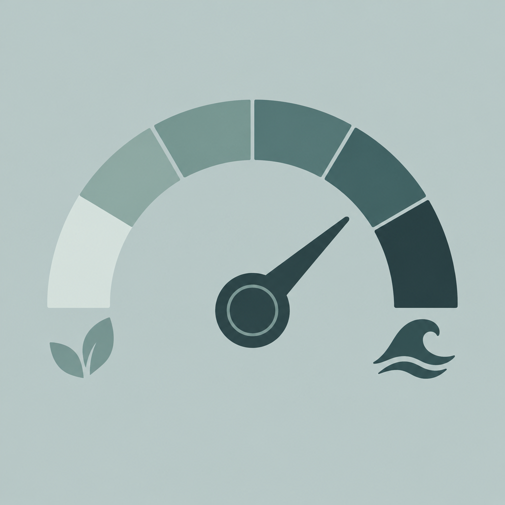 Intensity dial from gentle to deep