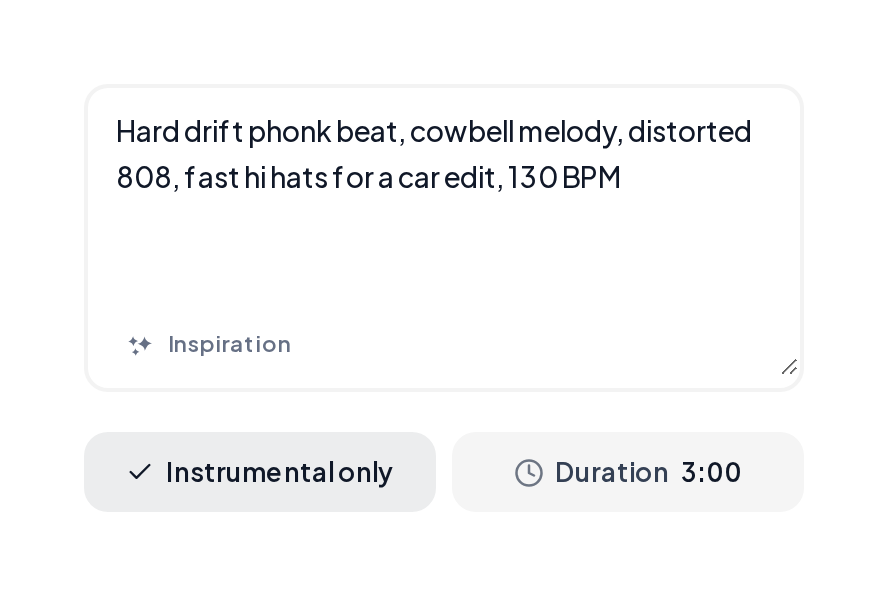 Phonk Generator as a make your own beat app with Instrumental only on