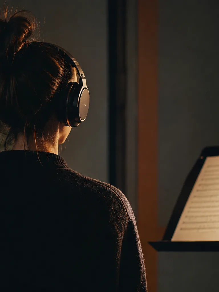 Musicians learning a part
