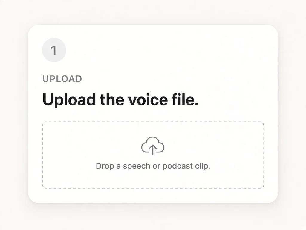 人声をアップロード