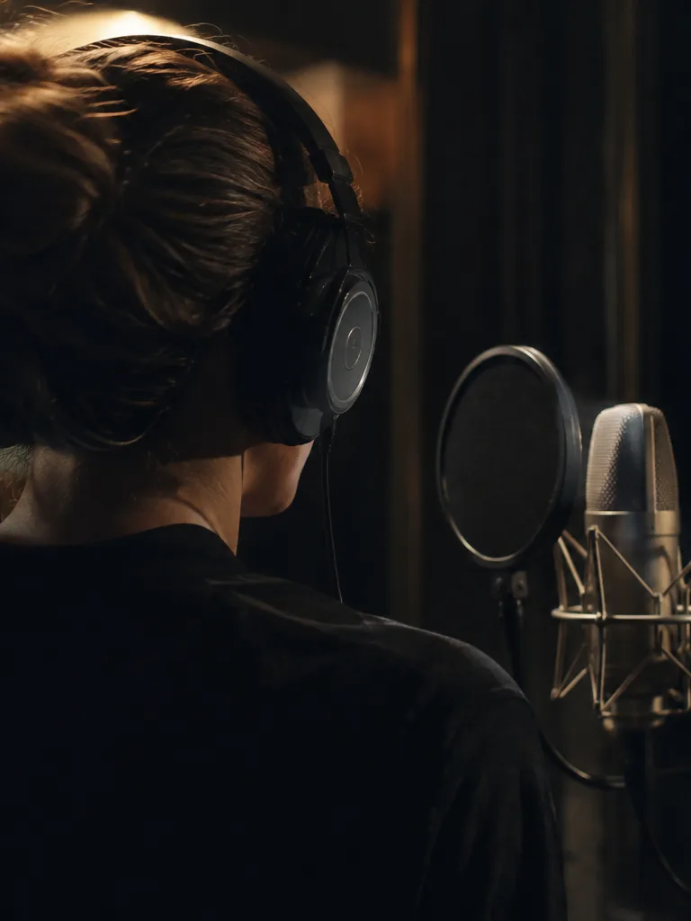 Cover artist practicing with a minus-one mix