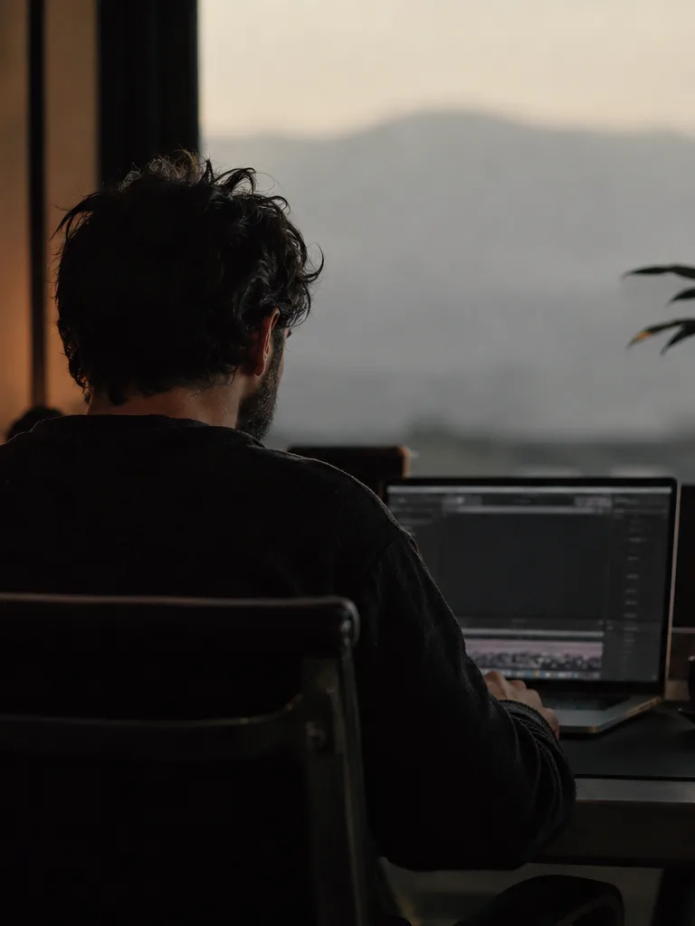 Producer previewing stems before download