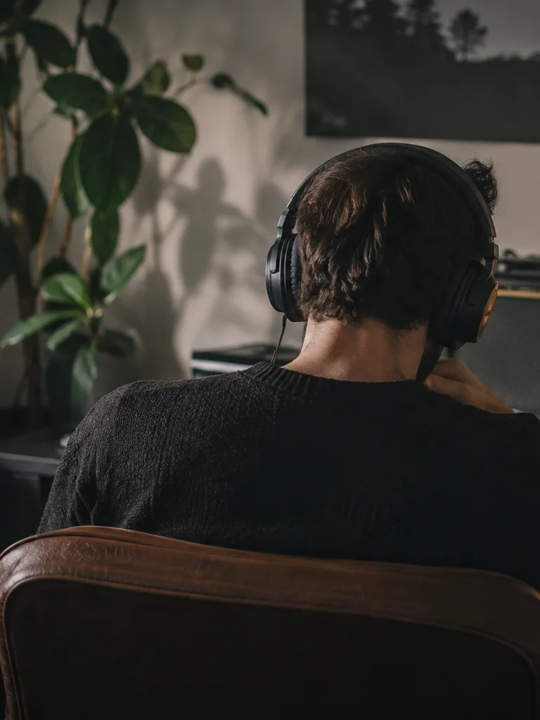 Cover artist practicing with a minus-one mix