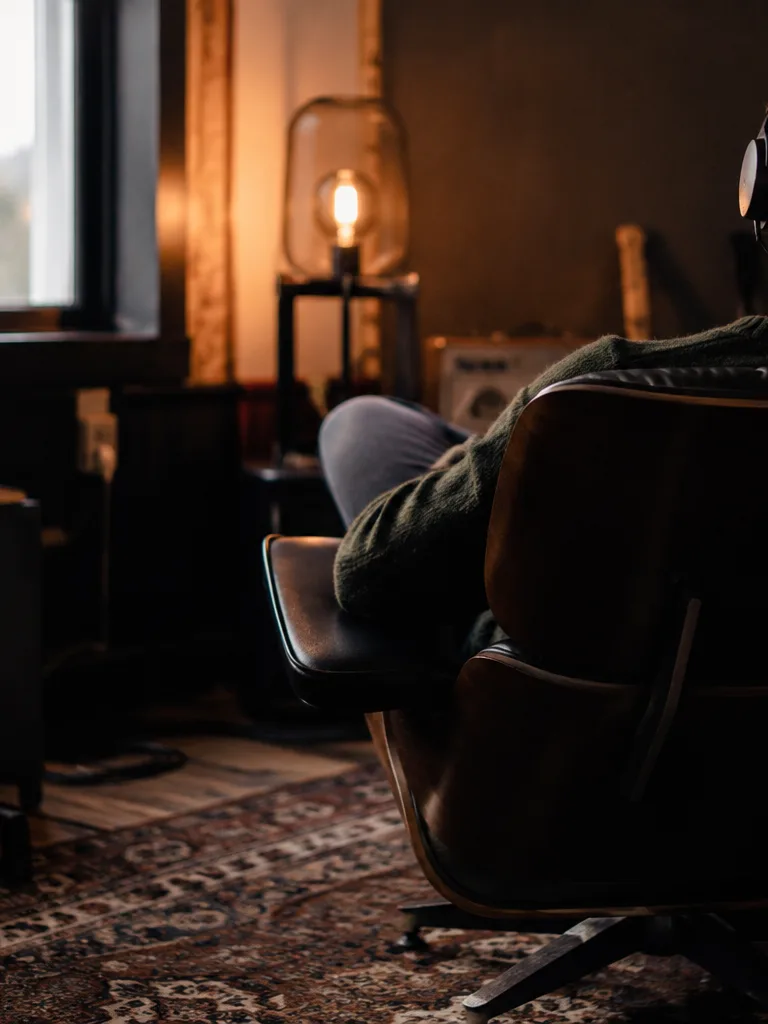 Cover artist practicing with a minus-one mix