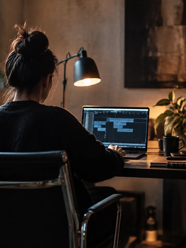 Producer previewing stems before download