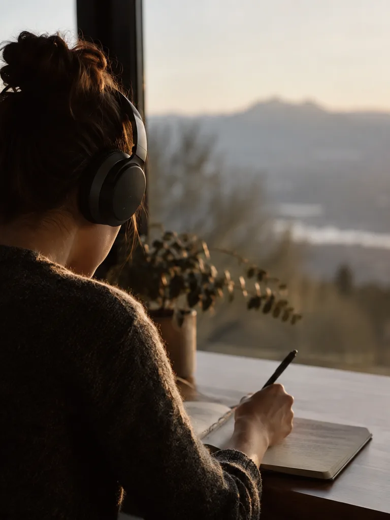 Musician isolating a stem for transcription