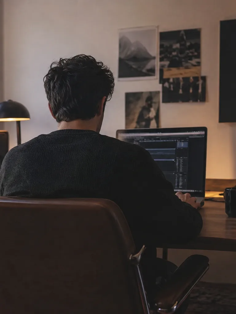 Producer previewing stems before download