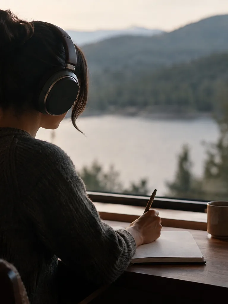 Musician isolating a stem for transcription