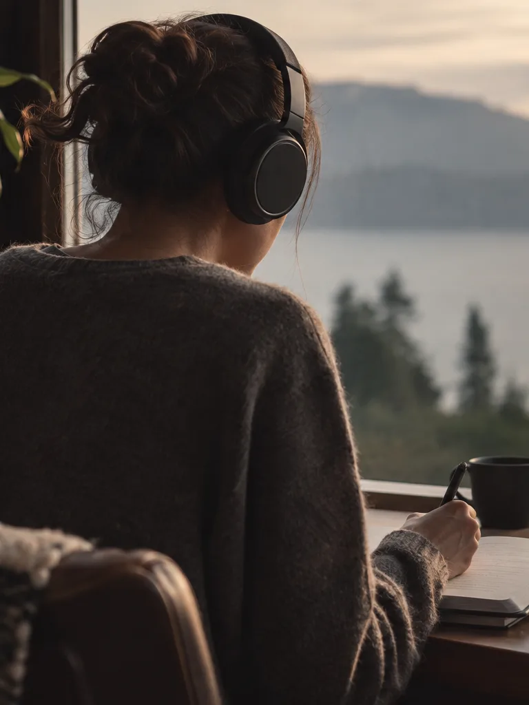 Musician isolating a stem for transcription