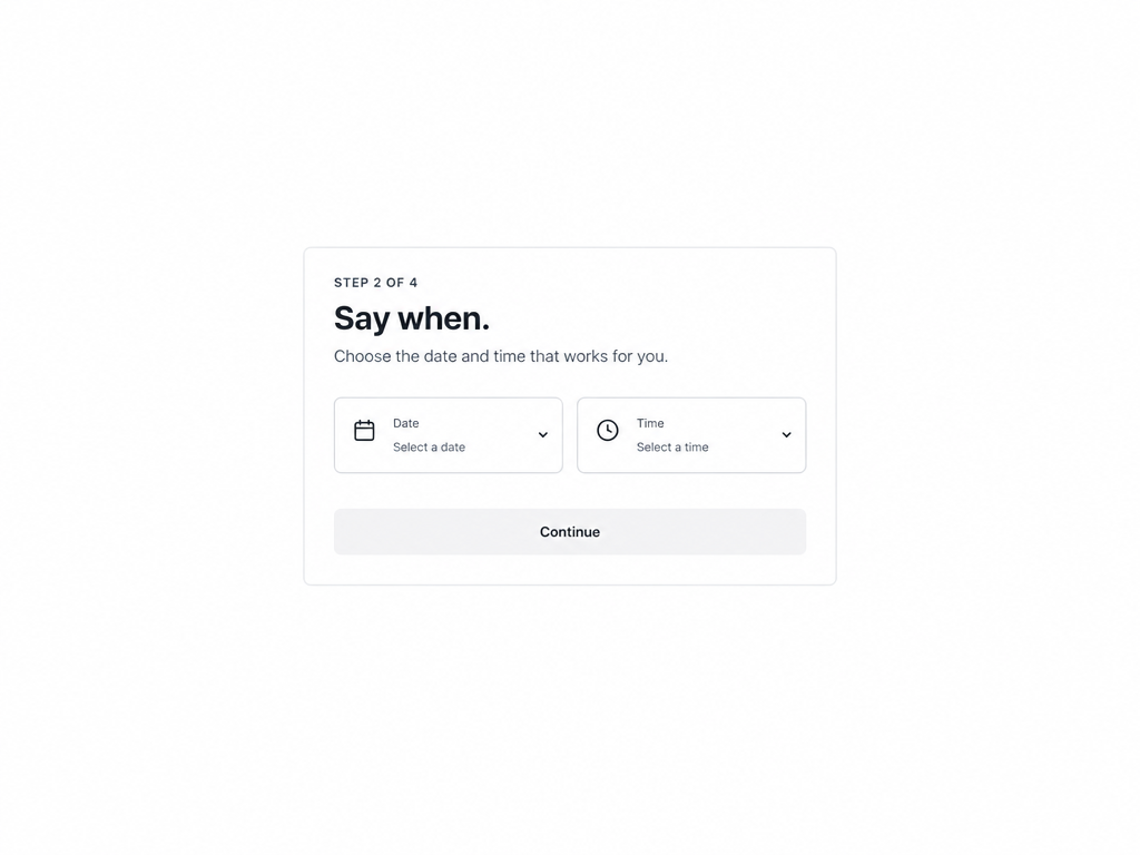 Say when